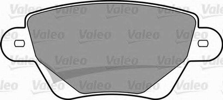 Valeo 597392 - Kit pastiglie freno, Freno a disco www.autoricambit.com