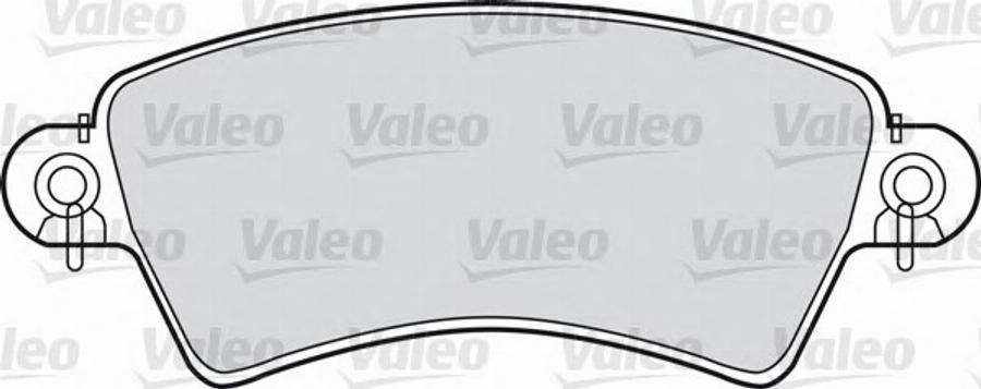 Valeo 540946 - Kit pastiglie freno, Freno a disco www.autoricambit.com