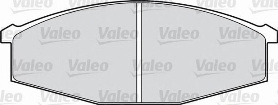 Valeo 540 411 - Kit pastiglie freno, Freno a disco www.autoricambit.com