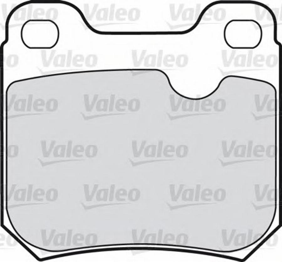 Valeo 540 561 - Kit pastiglie freno, Freno a disco www.autoricambit.com