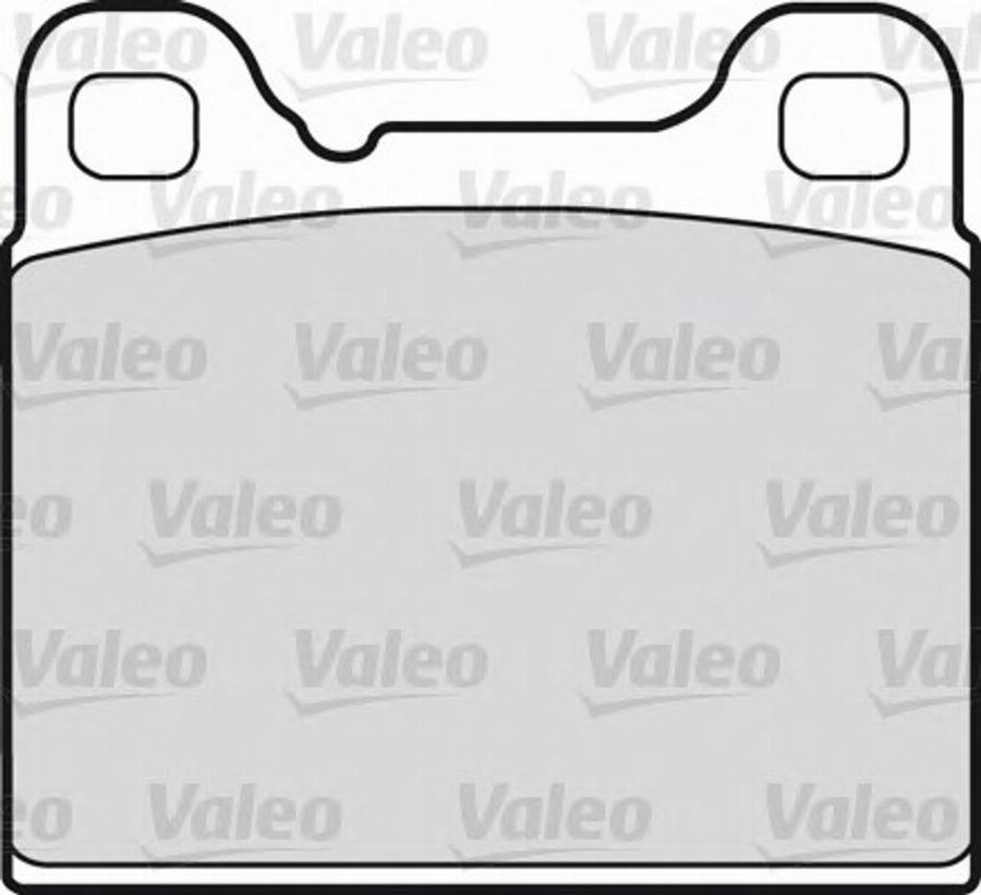 Valeo 540022 - Kit pastiglie freno, Freno a disco www.autoricambit.com