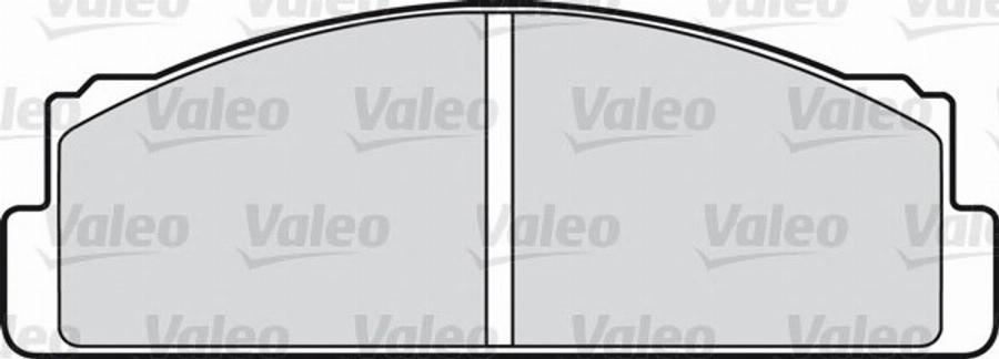 Valeo 540866 - Kit pastiglie freno, Freno a disco www.autoricambit.com