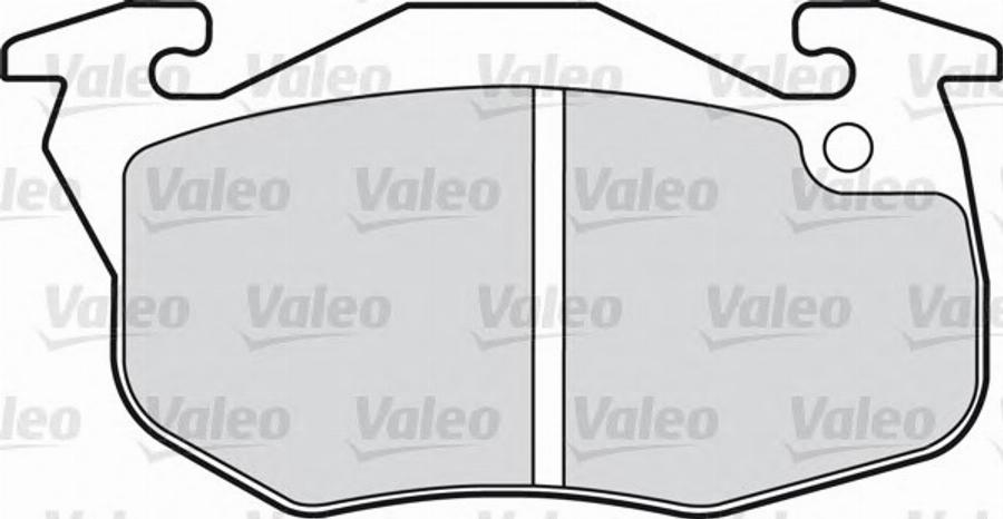 Valeo 540 503 - Kit pastiglie freno, Freno a disco www.autoricambit.com