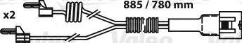 Valeo 541621 - Kit pastiglie freno, Freno a disco www.autoricambit.com