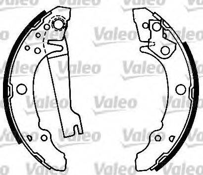 Valeo 554625 - Kit freno, freni a tamburo www.autoricambit.com