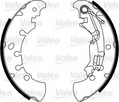 Valeo 554820 - Kit freno, freni a tamburo www.autoricambit.com