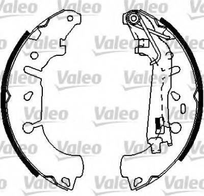 Valeo 554816 - Kit freno, freni a tamburo www.autoricambit.com