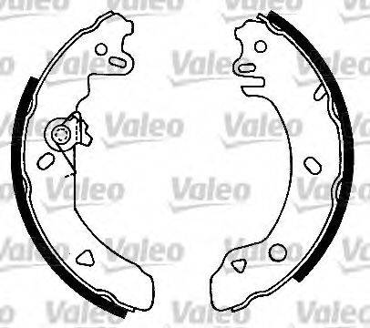 Valeo 554716 - Kit freno, freni a tamburo www.autoricambit.com