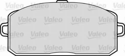 Valeo 551504 - Kit pastiglie freno, Freno a disco www.autoricambit.com