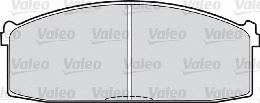 Valeo 551648 - Kit pastiglie freno, Freno a disco www.autoricambit.com