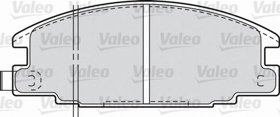 Valeo 551759 - Kit pastiglie freno, Freno a disco www.autoricambit.com