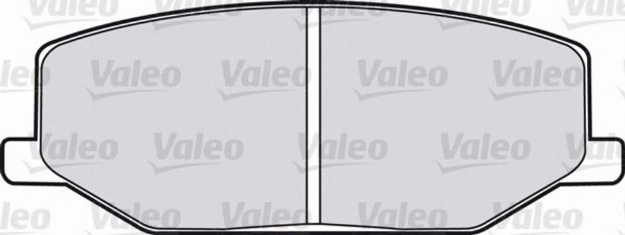 Valeo 551707 - Kit pastiglie freno, Freno a disco www.autoricambit.com