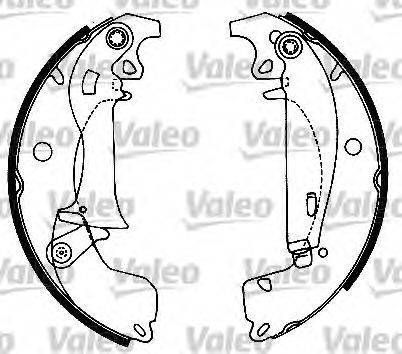 Valeo 554560 - Kit freno, freni a tamburo www.autoricambit.com