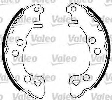 Valeo 553666 - Kit freno, freni a tamburo www.autoricambit.com