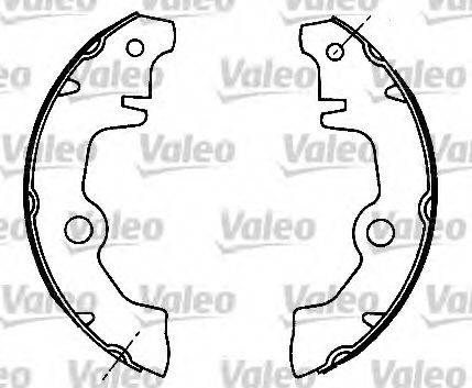 Valeo 553612 - Kit freno, freni a tamburo www.autoricambit.com