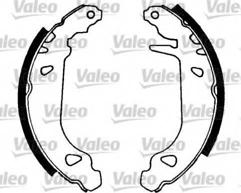 Valeo 553686 - Kit freno, freni a tamburo www.autoricambit.com