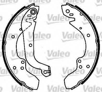 Valeo 553680 - Kit freno, freni a tamburo www.autoricambit.com