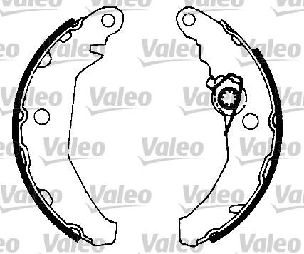 Valeo 553638 - Kit freno, freni a tamburo www.autoricambit.com