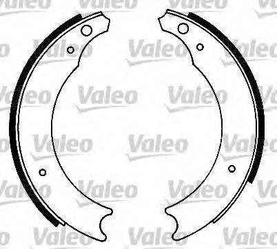 Valeo 553014 - Kit freno, freni a tamburo www.autoricambit.com