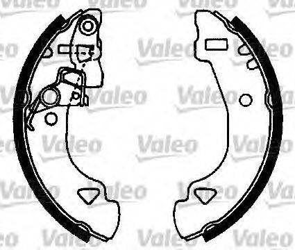 Valeo 553818 - Kit freno, freni a tamburo www.autoricambit.com