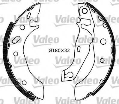 Valeo 553839 - Kit freno, freni a tamburo www.autoricambit.com