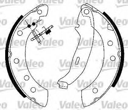 Valeo 553778 - Kit freno, freni a tamburo www.autoricambit.com