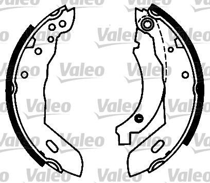 Valeo 553747 - Kit freno, freni a tamburo www.autoricambit.com