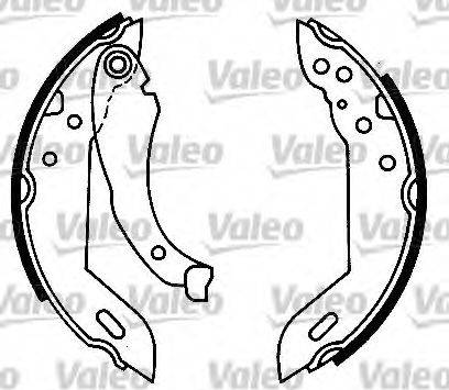 Valeo 554689 - Kit freno, freni a tamburo www.autoricambit.com