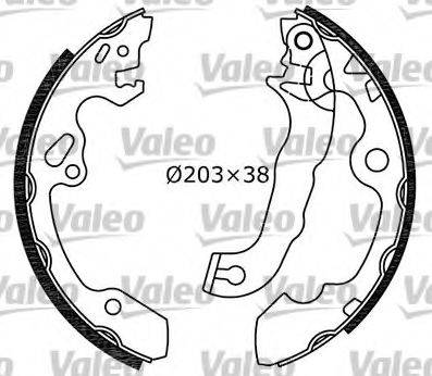 Valeo 554618 - Kit freno, freni a tamburo www.autoricambit.com