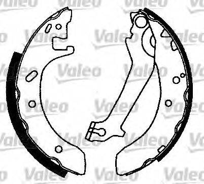 Valeo 553737 - Kit freno, freni a tamburo www.autoricambit.com