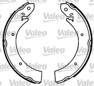 Valeo 553779 - Kit freno, freni a tamburo www.autoricambit.com