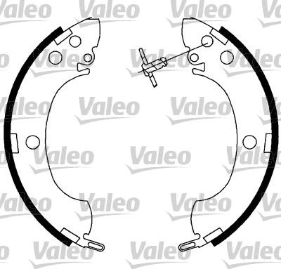 Valeo 564022 - Kit freno, freni a tamburo www.autoricambit.com