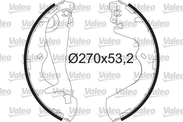 Valeo 564220 - Kit freno, freni a tamburo www.autoricambit.com