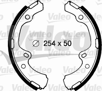 Valeo 562691 - Kit freno, freni a tamburo www.autoricambit.com