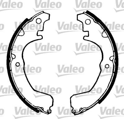 Valeo 562683 - Kit freno, freni a tamburo www.autoricambit.com