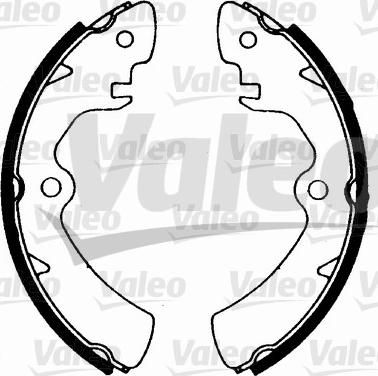 Valeo 562673 - Kit freno, freni a tamburo www.autoricambit.com