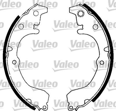 Valeo 562712 - Kit freno, freni a tamburo www.autoricambit.com