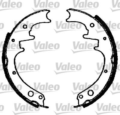 Valeo 562731 - Kit freno, freni a tamburo www.autoricambit.com