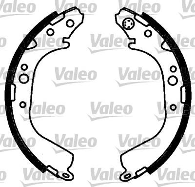 Valeo 562723 - Kit freno, freni a tamburo www.autoricambit.com