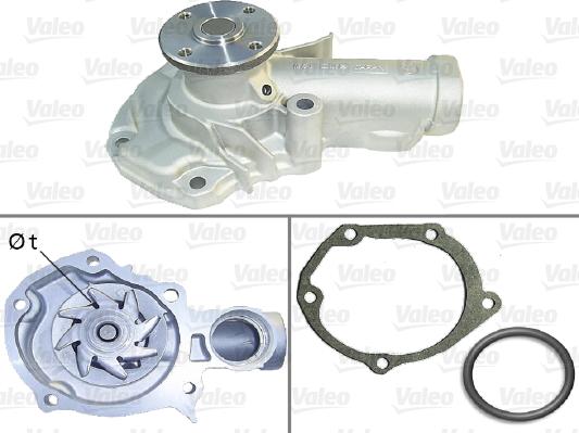 Valeo 506956 - Pompa acqua www.autoricambit.com