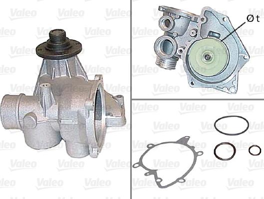 Valeo 506445 - Pompa acqua www.autoricambit.com