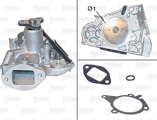 Valeo 506401 - Pompa acqua www.autoricambit.com