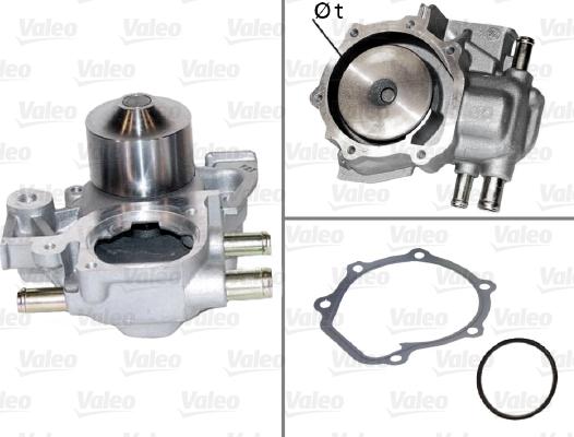 Valeo 506439 - Pompa acqua www.autoricambit.com