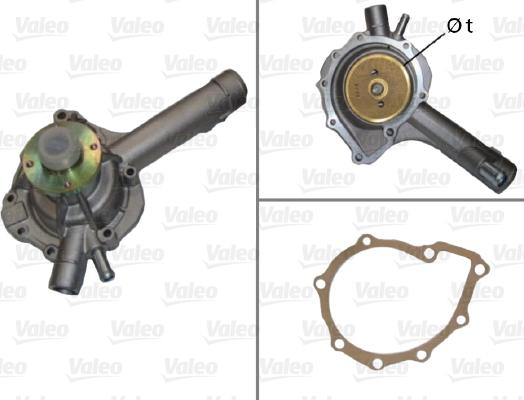 Valeo 506592 - Pompa acqua www.autoricambit.com