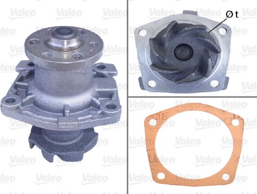 Valeo 506508 - Pompa acqua www.autoricambit.com