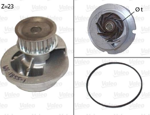 Valeo 506656 - Pompa acqua www.autoricambit.com