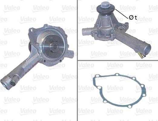 Valeo 506660 - Pompa acqua www.autoricambit.com