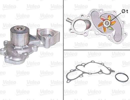 Valeo 506608 - Pompa acqua www.autoricambit.com