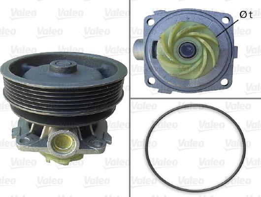 Valeo 506670 - Pompa acqua www.autoricambit.com