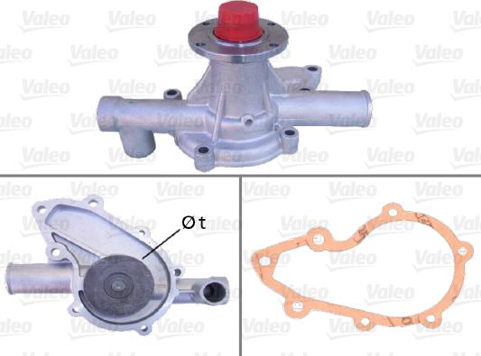 Valeo 506052 - Pompa acqua www.autoricambit.com